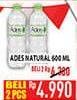 Promo Harga ADES Air Mineral 600 ml - Hypermart