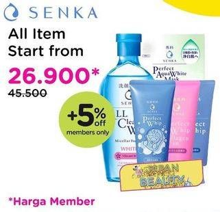 Promo Harga SENKA Cosmetics All Variants  - Watsons