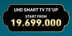 Promo Harga Samsung/Sony/LG/Sharp/Panasonic/Polytron/Toshiba/Hisense/TCL UHD Smart TV  - Electronic City