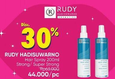 Promo Harga Rudy Hadisuwarno Hair Spray Strong, Super Strong 200 ml - Guardian
