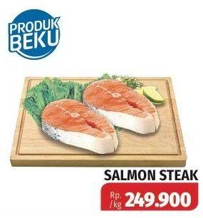 Promo Harga Salmon Steak  - Lotte Grosir