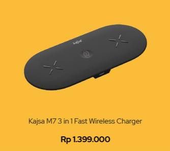 Promo Harga Kajsa 3 in 1 Wireless Fast Charging Station  - iBox
