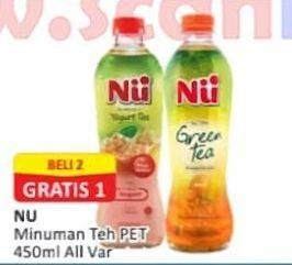 Promo Harga NU Green Tea All Variants 450 ml - Alfamart