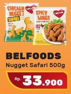 Promo Harga BELFOODS Nugget Chicken Nugget Safari 500 gr - Yogya