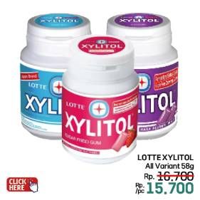 Promo Harga Lotte Xylitol Candy Gum All Variants 58 gr - LotteMart