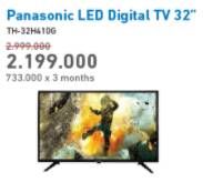 Promo Harga PANASONIC TH-32H410G | Digital LED TV 32 inch  - Electronic City