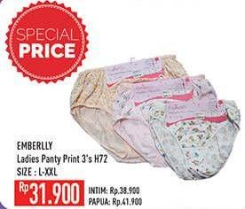 Promo Harga EMBERLLY Celana Dalam Wanita M-XL  - Hypermart