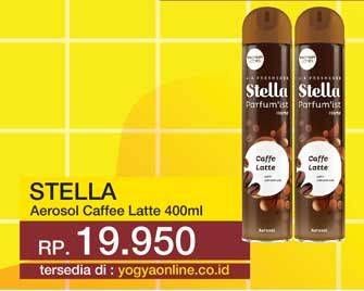 Promo Harga STELLA Aerosol Caffe Latte 400 ml - Yogya