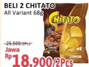 Promo Harga Chitato Snack Potato Chips All Variants 68 gr - Alfamidi