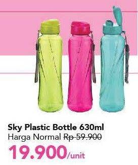 Promo Harga Botol Minum Sky 630ml  - Carrefour