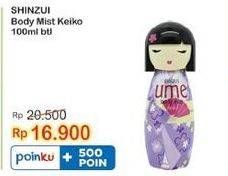 Promo Harga Shinzui Body Mist Ume Keiko 100 ml - Indomaret