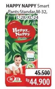 Promo Harga Happy Nappy Smart Pantz Diaper XL24, M32, L28 24 pcs - Alfamidi