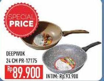 Promo Harga Deep Wok 24cm  - Hypermart