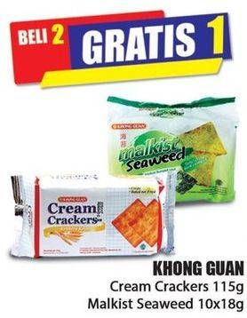 Promo Harga Cream Cracker, Malkist Seaweed   - Hari Hari