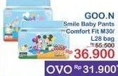Promo Harga Goon Smile Baby Comfort Fit Pants L28, M30 28 pcs - Indomaret