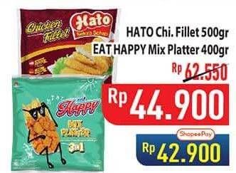 Hato Chicken Fillet/Eat Happy Mix Plater 3in1