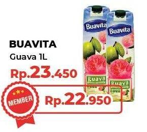 Promo Harga Buavita Fresh Juice Guava 1000 ml - Yogya