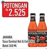 Promo Harga JAWARA Sambal Extra Hot, Hot 330 ml - Hypermart
