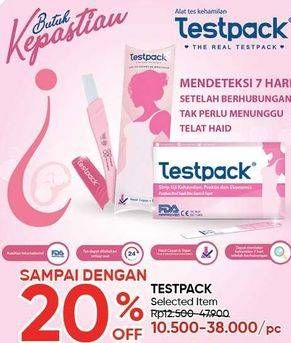 Promo Harga TESTPACK Pregnancy Pack  - Guardian