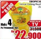 Promo Harga TROPICAL Minyak Goreng 2 ltr - Giant