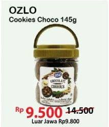 Promo Harga OZLO Chocolate Cookies 145 gr - Alfamart