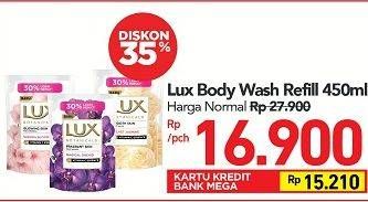 Promo Harga LUX Body Wash 450 ml - Carrefour