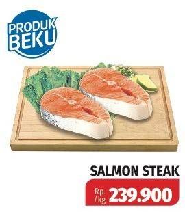 Promo Harga Salmon Steak  - Lotte Grosir