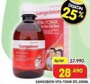 Promo Harga Sangobion Vita-Tonik 250 ml - Superindo