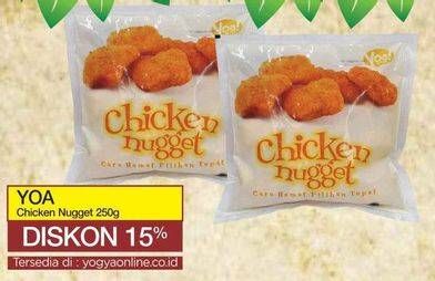 Promo Harga YOA Chicken Nugget 250 gr - Yogya