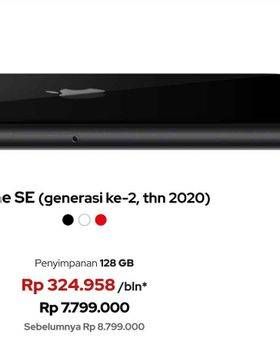 Promo Harga APPLE iPhone SE 2nd Generation, 2020  - iBox