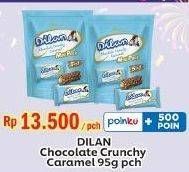 Promo Harga Dilan Chocolate Crunchy Cream Caramel per 10 pcs 9 gr - Indomaret