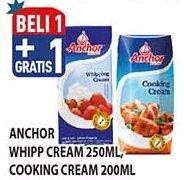 Promo Harga Anchor Whipping Cream 250 ml - Hypermart