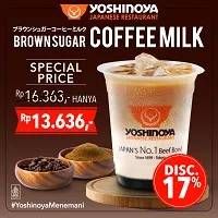 Promo Harga Brown Sugar Coffee Milk  - Yoshinoya