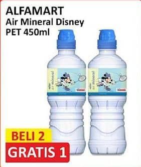 Promo Harga Alfamart Air Mineral Disney 450 ml - Alfamart