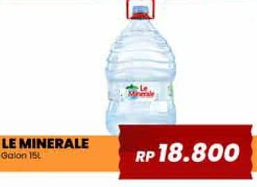 Promo Harga Le Minerale Air Mineral 15000 ml - Yogya