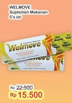 Promo Harga Welmove Vitamin Tulang Sendi 5 pcs - Indomaret
