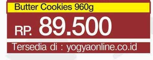 Promo Harga DANISH Royal Choice Butter Cookies 960 gr - Yogya