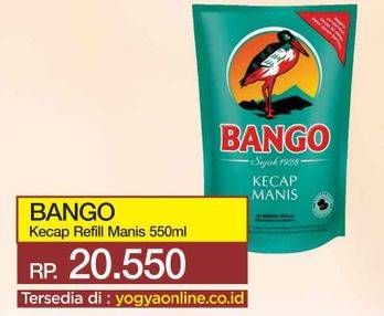Promo Harga BANGO Kecap Manis All Variants 550 ml - Yogya