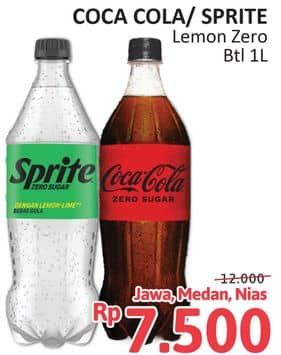 Promo Harga Coca Cola, Sprite  - Alfamidi