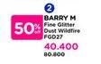 Promo Harga Barry M Fine Glitter Dust Wildfire  - Watsons