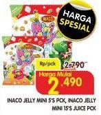 Promo Harga INACO Mini Jelly Jelly Mini, Mini Juice  - Superindo
