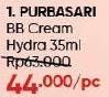 Promo Harga Purbasari BB Cream Hydra  - Guardian
