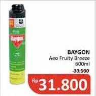 Promo Harga BAYGON Insektisida Spray Fruity Breeze 600 ml - Alfamidi