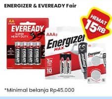 Promo Harga Energizer/Eveready Battery  - Indomaret