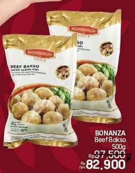 Promo Harga Bonanza Beef Bakso 500 gr - LotteMart