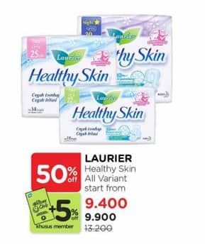 Promo Harga Laurier Healthy Skin All Variants 6 pcs - Watsons