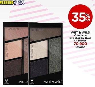 Promo Harga Wet N Wild Color Icon Eye Shadow Palette All Variants  - Watsons