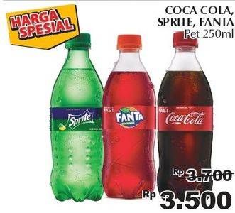 Promo Harga COCA COLA Minuman Soda 250 ml - Giant