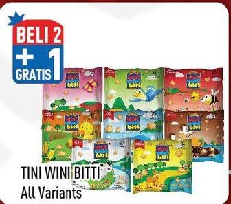 Promo Harga TINI WINI BITI Biskuit Crackers All Variants  - Hypermart
