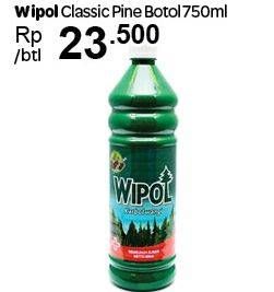 Promo Harga WIPOL Karbol Wangi Classic Pine 750 ml - Carrefour